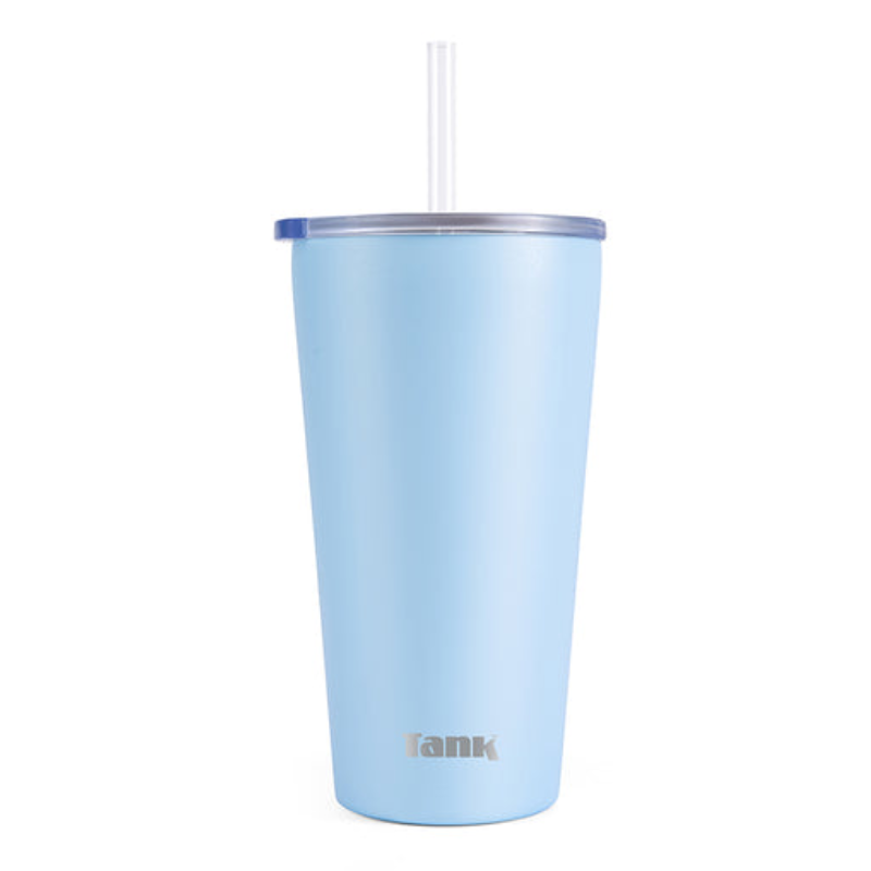 Tank Ice, 480ml, Stainless Steel Bottle, BPA free, insulated - Crystal Blue