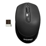 Gigamax G-1400 USB Mouse Rechargeable Bluetooth Wireless Mouse - Black