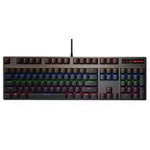 Rapoo V500 Alloy Mechanical Gaming Keyboard Blue Switches - Black