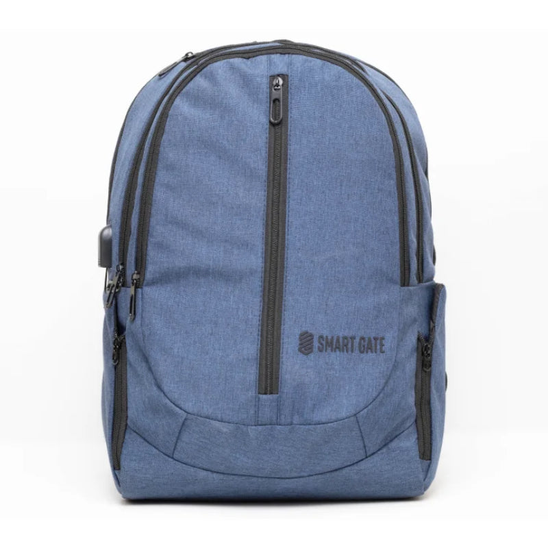 Smart Gate SG-9251 Notebook Backpack Case 15.6 With USB Port - Blue 