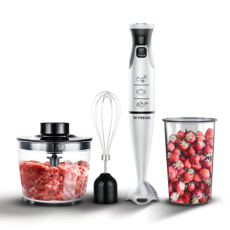  Fresh Hand Blender 1000 Watt Stainless HB-1000C - Silver