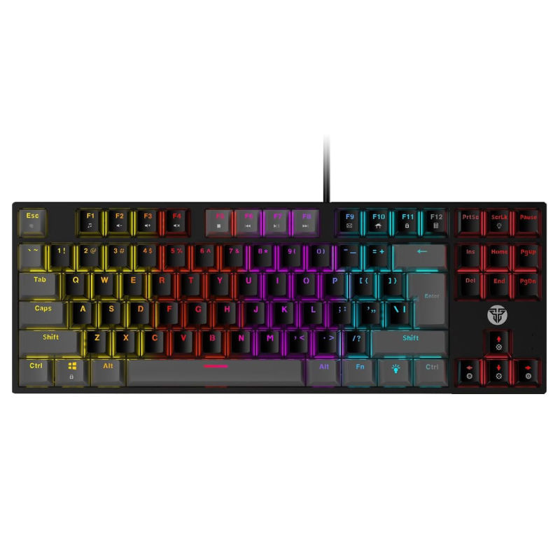 Fantech MK876V2 Wired Gaming Keyboard - Black