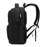 Rahala RAL801 Backpack for Men Women 15.6-inch Laptop Bag 18L - Black