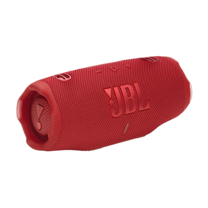 JBL Charge 6 Wireless Portable Bluetooth Speaker, Waterproof - Red