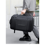 Meinaili 2406 Large Capacity Waterproof Computer Backpack - Black
