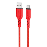 Hoco Cable Type-C To USB 2M 3A Anti-Bending X59 - Red