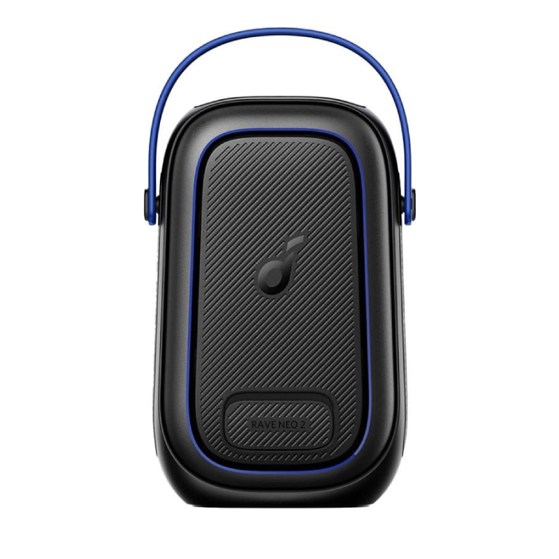 Anker Soundcore Rave Neo 2 Portable Bluetooth Speaker, A33A1Z11 - Black 