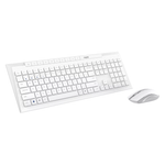 Rapoo 8210M Combo Mouse & Keyboard Wireless Multi Device - White