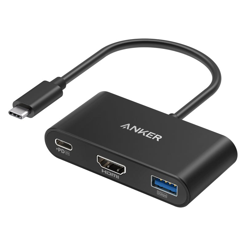 Anker PowerExpand 3-in-1 USB-C PD Hub, A8339HA1 - Black