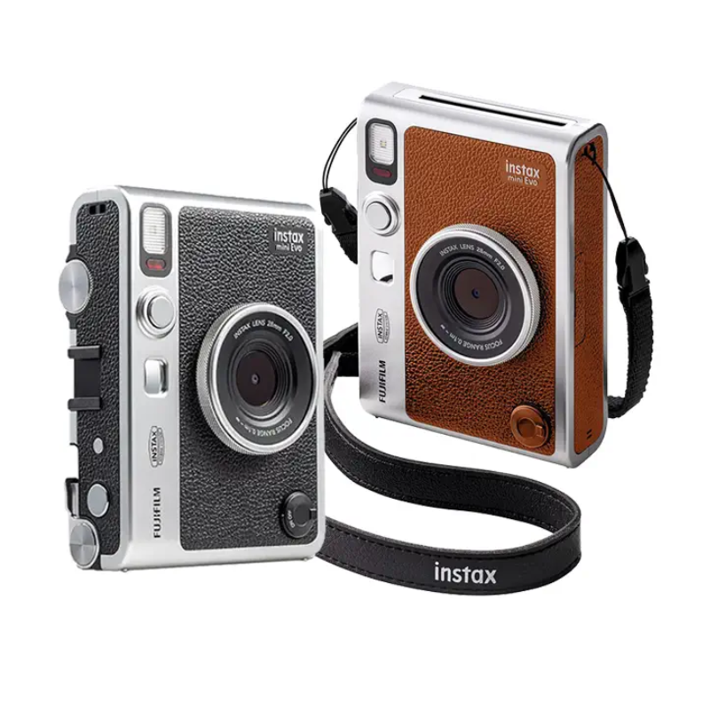 Fujifilm Instax Mini Evo Instant Film Camera - Black