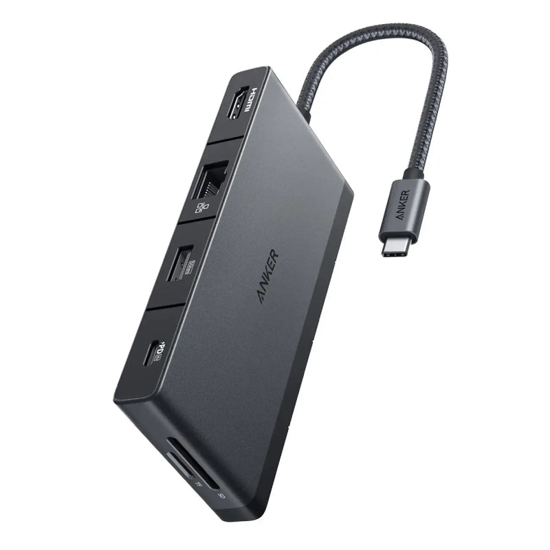 Anker 552 USB-C Hub 9-in-1 4K HDMI, A8373H11 - Black