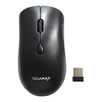 Gigamax G-1100 USB Mouse Rechargeable Bluetooth Wireless Mouse - Black