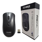 Gigamax G-1100 USB Mouse Rechargeable Bluetooth Wireless Mouse - Black