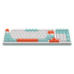 A4TECH FSTYLER FS300 Hot-Swappable Mechanical Keyboard Yellow Panda Snorkeling - White