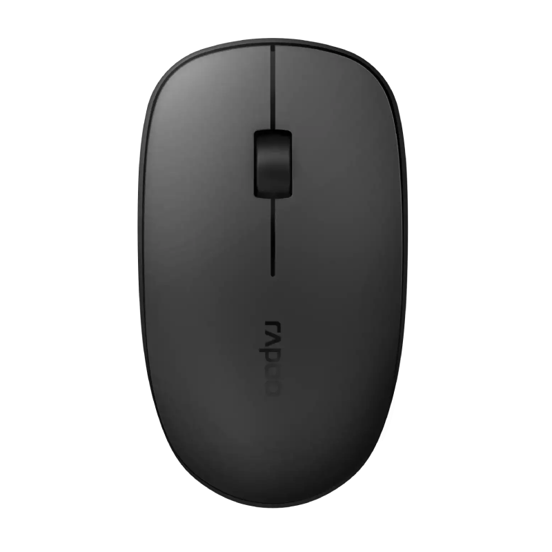 RAPOO M200 Silent Multi-mode Wireless Silent Optical Mouse - Black