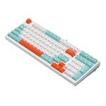 A4TECH FSTYLER FS300 Hot-Swappable Mechanical Keyboard Yellow Panda Snorkeling - White