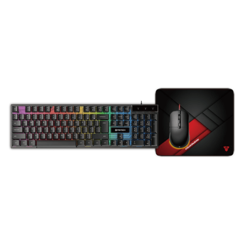 Fantech P31 Keyboard, Mouse & Mousepad Combo - Black