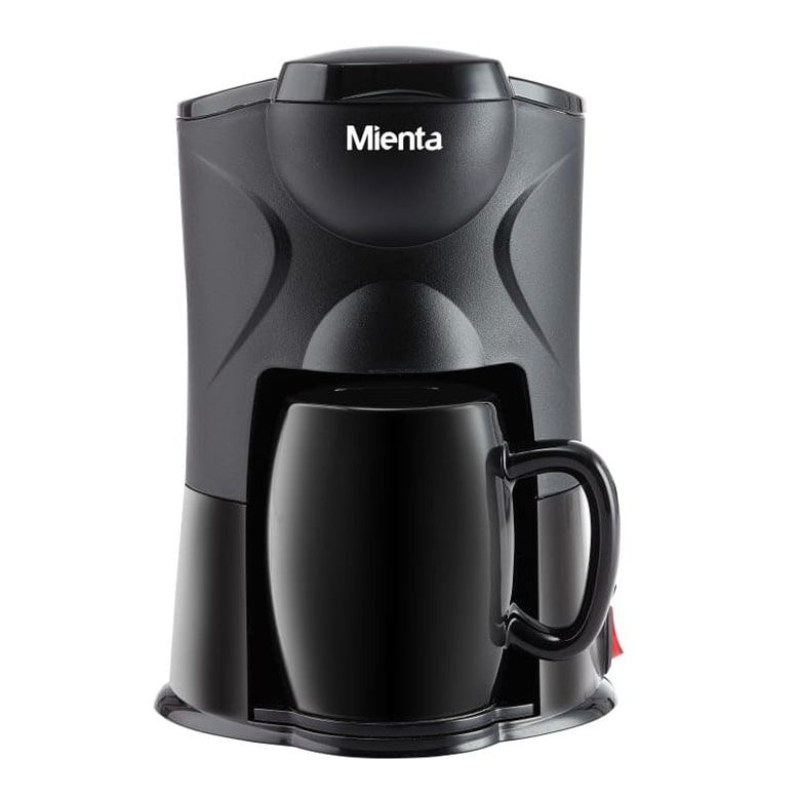 Mienta Coffee Maker 1 Cup , 300 Watt, CM31416A - Black