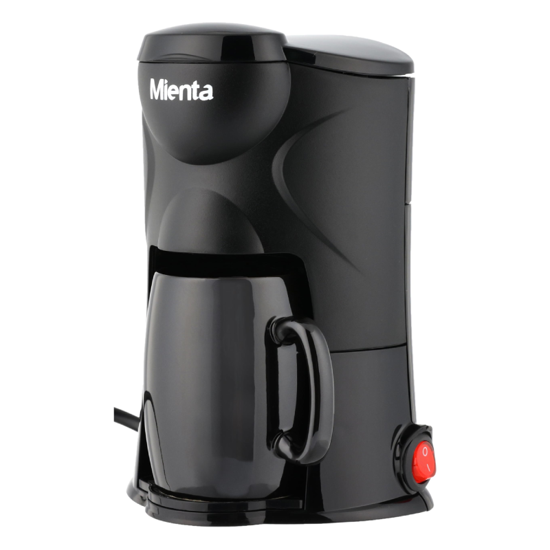 Mienta Coffee Maker 1 Cup , 300 Watt, CM31416A - Black
