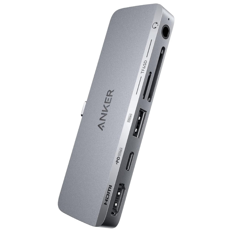 Anker 541 USB-C Hub 6-in-1 for iPad, A8363HA1 - Gray