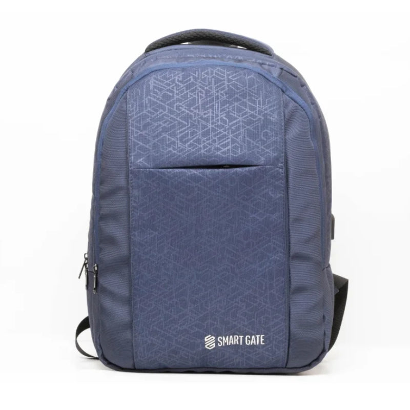 Smart Gate Notebook Backpack Case 15.6 With USB Port - Dark Blue