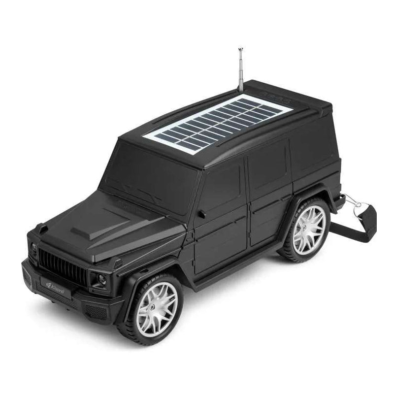 Kisonli Bluetooth Speaker Car Solar Charging B2 With Flashlight - Black