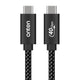 Onten USB4 and Thunderbolt 4 data Charging Cable High-Speed Charging 100W 5A 20V 40Gbp OTN-CC202