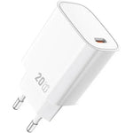 WiWU Essen USB-C Wall Charger, 20 W,   Wi-G007 - White 