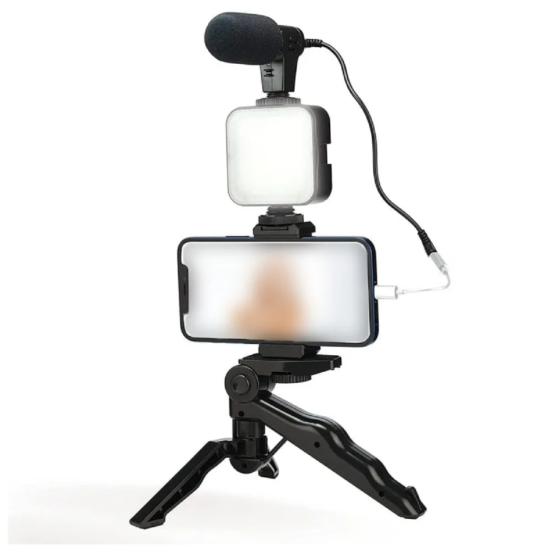 Plokama PK-773 Video Making Tripod Kit - Black
