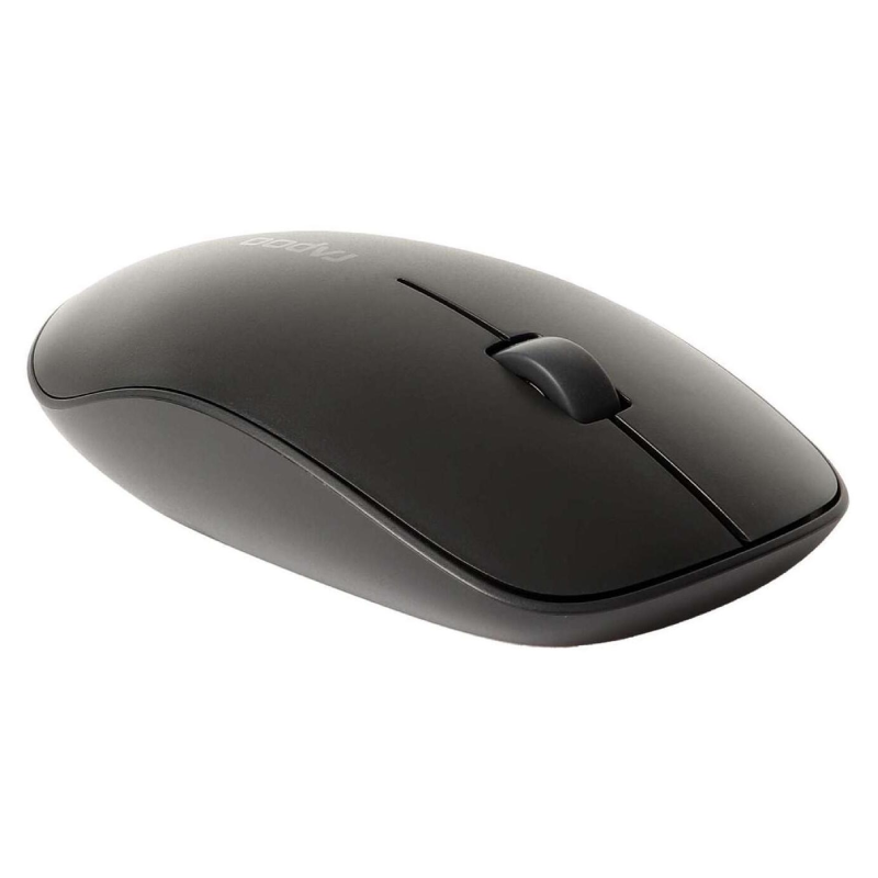 RAPOO M200 Silent Multi-mode Wireless Silent Optical Mouse - Black