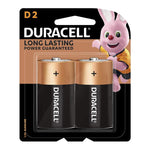 Duracell 2-Piece Alkaline D Battery - Black&Gold 