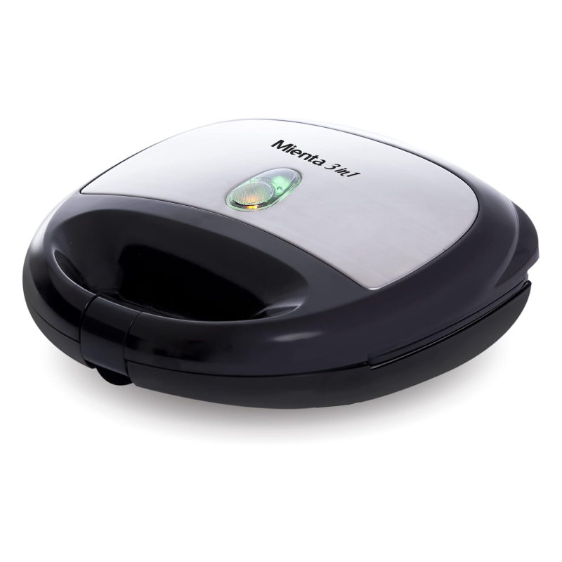 Mienta Sandwich Maker, 750 Watt, SM27409A - Silver