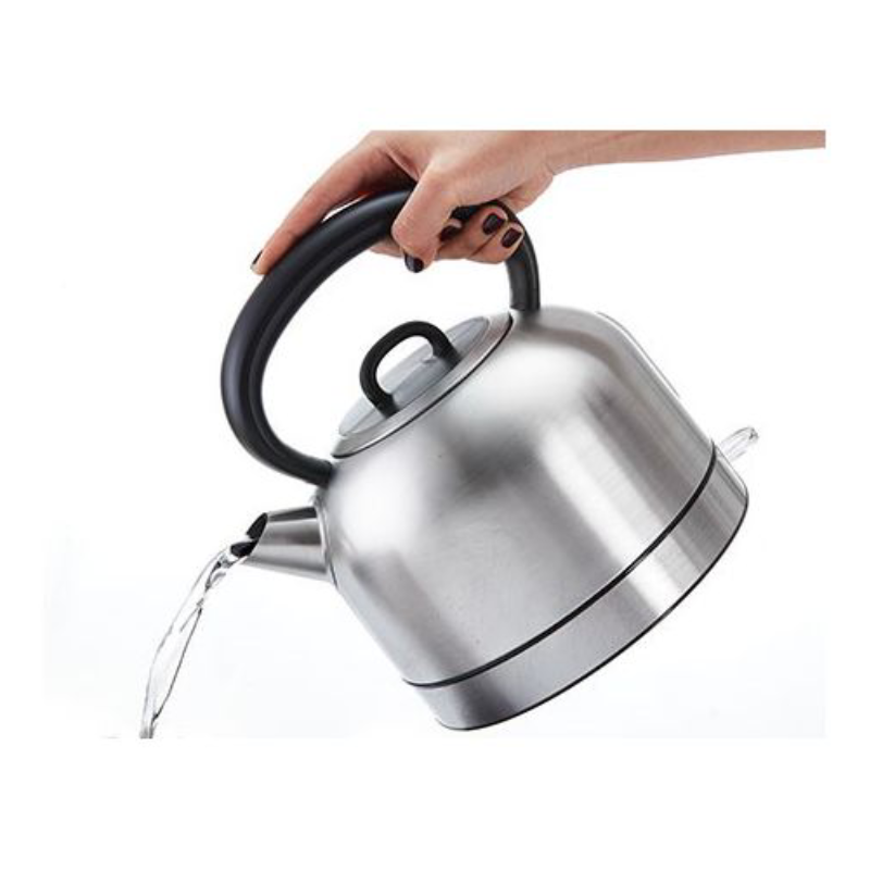 Mienta Electric Kettle 1.7 Liter 2200 Watt Stainless, EK201020A - Silver