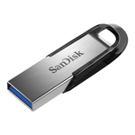 SanDisk Ultra Flair 128GB, USB 3.0 Flash Drive - Silver