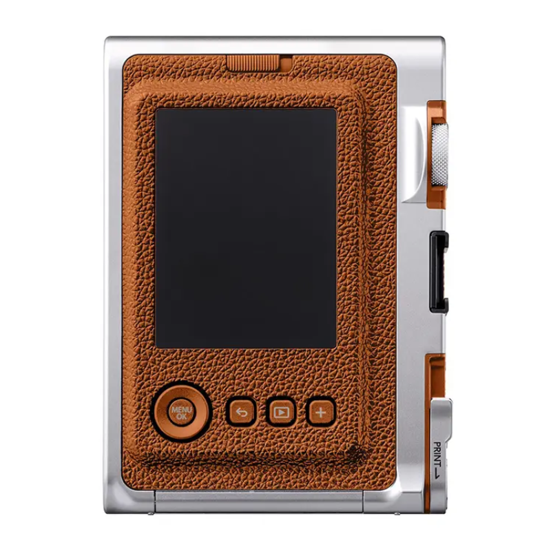 Fujifilm Instax Mini Evo Instant Film Camera - Brown