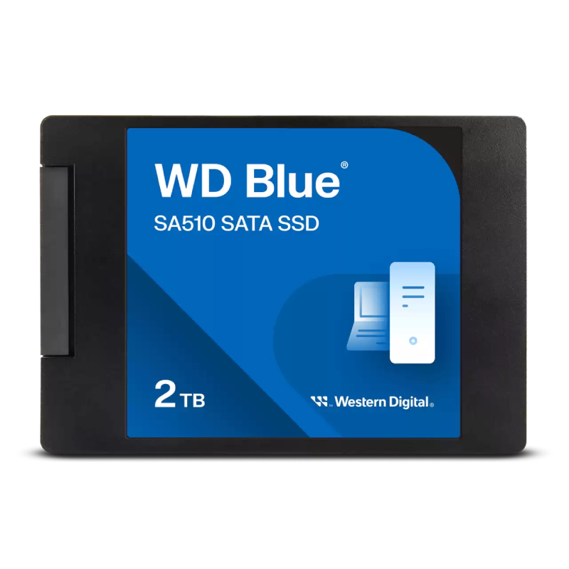 Western Digital Blue Hard Disk SA510 2TB SSD 2.5”/7mm Cased 