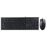 A4Tech KRS-8572 Usb Keyboard and Mouse - Black 
