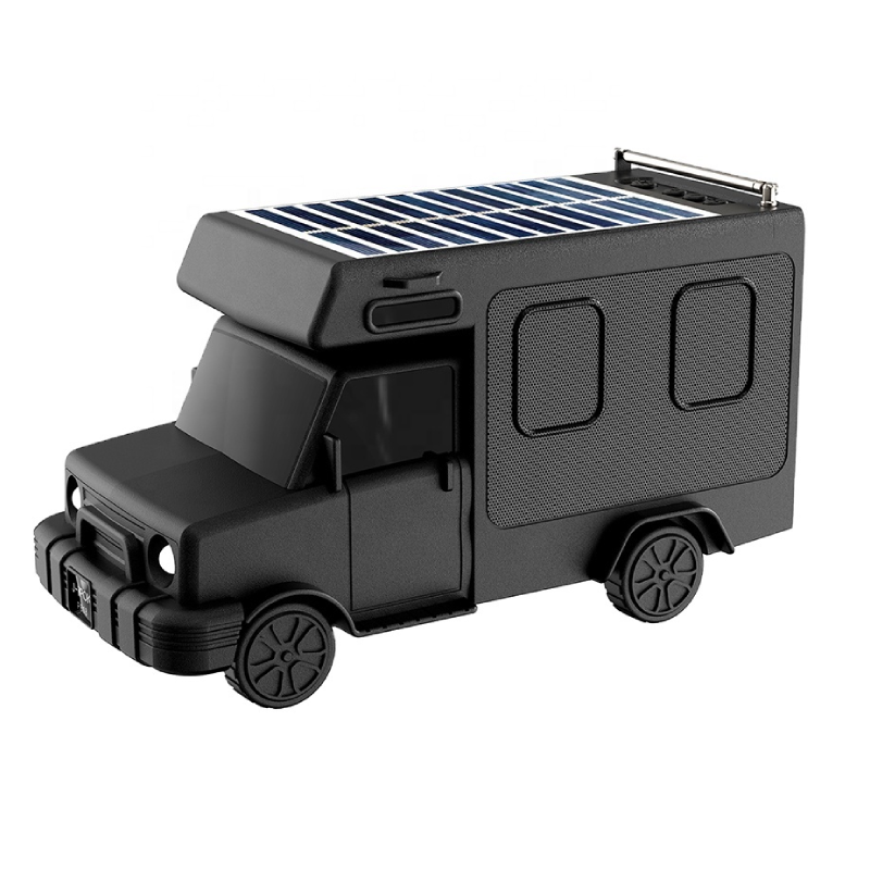 EVO P818 Car Design Wireless Bluetooth Speaker - Black