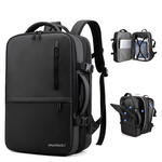 Meinaili 35L Large Backpack Waterproof Business Large Backpack 17.3 Inch Laptop - Black