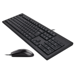 A4Tech KRS-8572 Usb Keyboard and Mouse - Black 