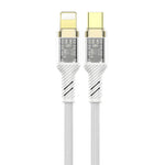 Momo Type-C To Lightning Cable 30W Fast Charging 1.2m, MO-011012 - White