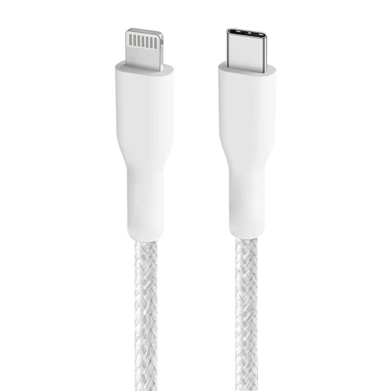 Momo Type-C To Lightning Cable 30W Fast Charging 2m, MO-011017 - White