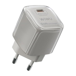 WiWU Jello Wi-U017 30W Power GaN Fast Charger With EU Plug - White
