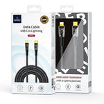 WiWU Cable Type-C To Lightning 20W PD Fast charging, TM01 - Black