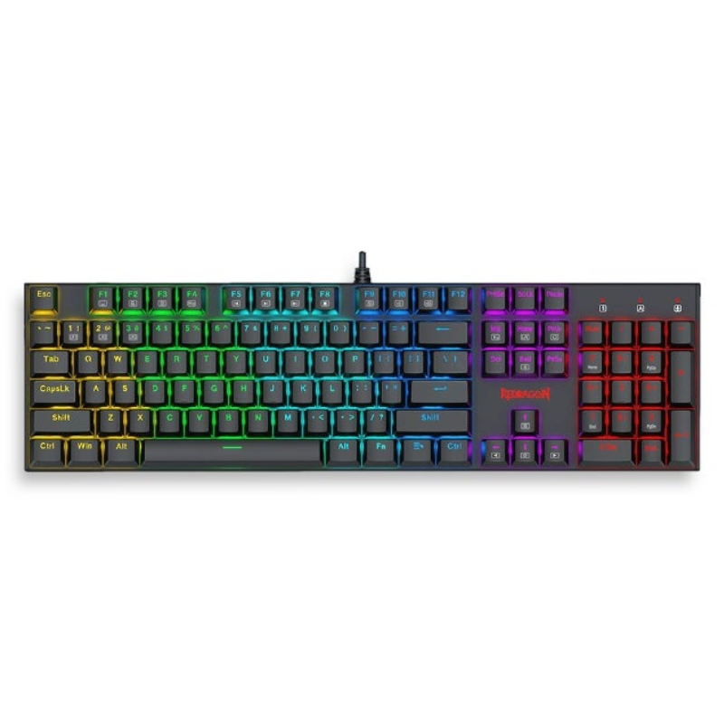 Redragon Wired Gaming Keyboard K565E RUDRA Elite Edition - Black