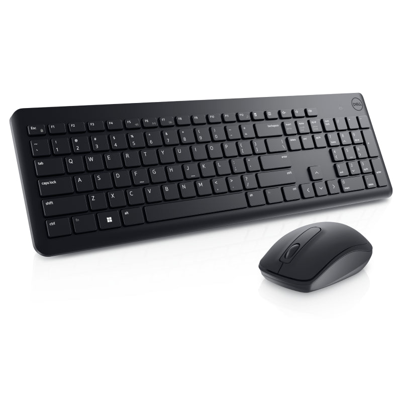 Dell Wireless Keyboard and Mouse, KM3322W - Black