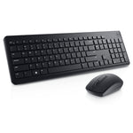 Dell Wireless Keyboard and Mouse, KM3322W - Black