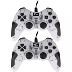 COUGAR EGY 9082 USB Dual Gamepad Turbo Controller with Vibration Function - White