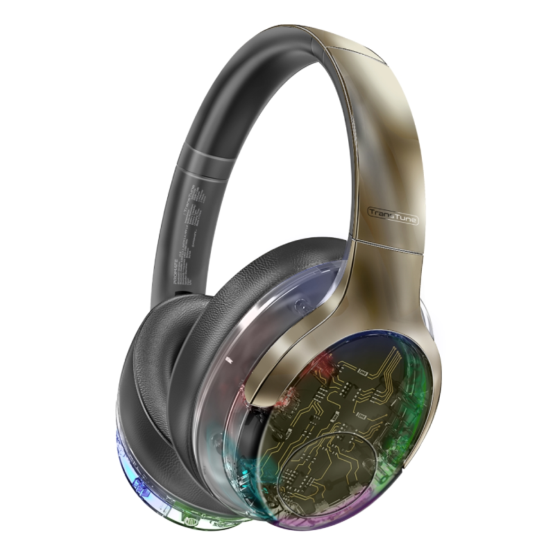 Promate TransTune Wireless Headphones - Black