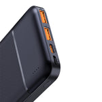 WiWU Fast Charging Power Bank 10000mAh,  JC-19 - Black